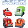 Bluey Basic Granny Toddler Toy Car, 3” Articulated Janet Kids Toy, Immersive Car Toys for Toddlers of Ages 3+(Mini Racers)