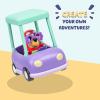 Bluey Basic Pizza Girls and Muffin Toy Vehicle, Interactive, Robust Toddler Toy Car with Muffin Figurine, Toddler Cars for Ages 3+(Granny Car & Janet)