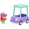 Bluey Basic Pizza Girls and Muffin Toy Vehicle, Interactive, Robust Toddler Toy Car with Muffin Figurine, Toddler Cars for Ages 3+(Granny Car & Janet)