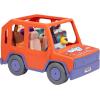 Bluey Big Heeler 4WD and Family Toddler Toy Car, Bingo and Chilli Plush Buddies, Opening Hood Storage, Bluey Car Toys for Kids 3+, Amazon Exclusive(Bluey Big Heeler – Amazon Exclusive)