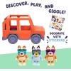 Bluey Big Heeler 4WD and Family Toddler Toy Car, Bingo and Chilli Plush Buddies, Opening Hood Storage, Bluey Car Toys for Kids 3+, Amazon Exclusive(Bluey Big Heeler – Amazon Exclusive)