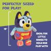 Bluey Care and Cuddle Soft Baby Toy Plush, 11”, Interactive Electronic Baby Plush Toy with 10 Different Sounds, Cuddly Soft Toys for Ages 3+(Dress & Play Baby Bluey)