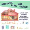 Bluey Celebration Home Playset, Portable Birthday Party Toy House with 11 Removable Accessories and 2.5” Figure, House Toys for Kids of Ages 3+(3 – Celebration Home)