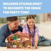 Bluey Celebration Home Playset, Portable Birthday Party Toy House with 11 Removable Accessories and 2.5” Figure, House Toys for Kids of Ages 3+(3 – Celebration Home)