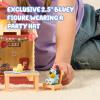 Bluey Celebration Home Playset, Portable Birthday Party Toy House with 11 Removable Accessories and 2.5” Figure, House Toys for Kids of Ages 3+(3 – Celebration Home)