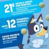 Bluey Cereal, Crispy Corn Cereal Puffs, Made with Whole Grain, 12 oz(12 Ounce (Pack of 1))