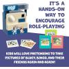 Bluey Chikit Chikit Pretend Camera, Role Play Toy Camera for Kids with 10 Photo Cards, 3 Pop-Out Film Cartridges, Toddler Toys Playset for Ages 3+(Chikit Chikit Camera)