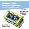 Bluey Figurine (2.5”) & Escape Convertible Vehicle Playset, Robust Toddler Toy Car with 4 Accessories and Stickers, Immersive Toys for Kids Ages 3+(Bus and Friends)
