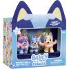 Bluey Fuzzies Episode Pack: Baby Race. with 3 Specially Flocked Collectible Mini-Figures (Incl. 1 Exclusive), Display Case, Foil Trading Card, and Collector’s Guide. 50 Mini-Figures to Collect!(Magic Xylophone)