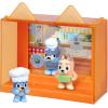 Bluey Fuzzies Episode Pack: Baby Race. with 3 Specially Flocked Collectible Mini-Figures (Incl. 1 Exclusive), Display Case, Foil Trading Card, and Collector’s Guide. 50 Mini-Figures to Collect!(Pavlova)