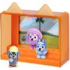 Bluey Fuzzies Episode Pack: Baby Race. with 3 Specially Flocked Collectible Mini-Figures (Incl. 1 Exclusive), Display Case, Foil Trading Card, and Collector’s Guide. 50 Mini-Figures to Collect!(Shadowlands)