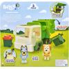 Bluey Garbage Truck – 2.5″ Bluey and Bin Man poseable Figures with Playset, Multicolor(Garbage Truck)
