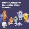 Bluey Halloween Figures Pack of 4, Robust Articulated Character Toys with Bingo, Chloe, and Lucky Figurines, Small Action Figures for Kids Ages 3+(1 – Bluey Super Set)