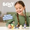 Bluey Halloween Figures Pack of 4, Robust Articulated Character Toys with Bingo, Chloe, and Lucky Figurines, Small Action Figures for Kids Ages 3+(4 – Halloween)