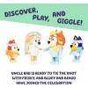 Bluey Halloween Figures Pack of 4, Robust Articulated Character Toys with Bingo, Chloe, and Lucky Figurines, Small Action Figures for Kids Ages 3+(6 – Wedding Time)