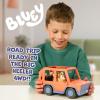 Bluey Heeler 4WD Family Toddler Toy Car with 4 Figures, Surfboards and Sticker Sheet, Pretend Play, Bluey Toys for Kids Ages 3+, Amazon Exclusive(Chilli & Car)