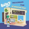 Bluey Juice Bar Toy Playset Figures, Pretend Play Toys for Toddlers 3-5, Kids Kitchen Playset with Accessories, No Batteries Required(Juice Bar)