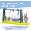 Bluey Juice Bar Toy Playset Figures, Pretend Play Toys for Toddlers 3-5, Kids Kitchen Playset with Accessories, No Batteries Required(Playground)