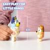 Bluey Pass The Parcel Figurine Toys Pack of 4, Character Toys with Bingo, Lucky’s Dad, and Lila Figures, Small Action Figures for Kids Ages 3+(Mermaid Tails)