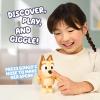 Bluey Talking Bingo Chat Mates Toy, Articulated, Talking Kids Toy with 10 Iconic Phrases, Interactive Play Figure Toys for Kids, Ages 3+(Bingo)