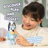 Bluey Talking Bingo Chat Mates Toy, Articulated, Talking Kids Toy with 10 Iconic Phrases, Interactive Play Figure Toys for Kids, Ages 3+(Bluey)