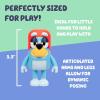 Bluey Talking Bingo Chat Mates Toy, Articulated, Talking Kids Toy with 10 Iconic Phrases, Interactive Play Figure Toys for Kids, Ages 3+(Grannies Car)