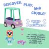 Bluey Talking Bingo Chat Mates Toy, Articulated, Talking Kids Toy with 10 Iconic Phrases, Interactive Play Figure Toys for Kids, Ages 3+(Grannies Car)