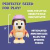 Bluey Talking Bingo Chat Mates Toy, Articulated, Talking Kids Toy with 10 Iconic Phrases, Interactive Play Figure Toys for Kids, Ages 3+(Scooter Bingo)