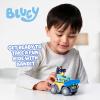 Bluey Vehicle & Figures Ice Cream Cart Toy Playset, Portable Ice Cream Push Cart with 2.5” Articulated Bingo Figure, Play Food Truck for Kids Ages 3+(Beach Quad with Bandit)