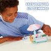 Bluey Vehicle & Figures Ice Cream Cart Toy Playset, Portable Ice Cream Push Cart with 2.5” Articulated Bingo Figure, Play Food Truck for Kids Ages 3+(Bingo & Ice Cream Cart)