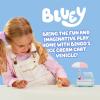 Bluey Vehicle & Figures Ice Cream Cart Toy Playset, Portable Ice Cream Push Cart with 2.5” Articulated Bingo Figure, Play Food Truck for Kids Ages 3+(Bingo & Ice Cream Cart)