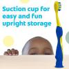 Colgate Bluey Extra Soft Toothbrush for Kids, Kids Toothbrush Pack with Built in Suction Cup Toothbrush Holder, Designed for Children Ages 2 and Up, Extra Soft Bristles, 2 Pack(2 Count)