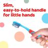 Colgate Bluey Extra Soft Toothbrush for Kids, Kids Toothbrush Pack with Built in Suction Cup Toothbrush Holder, Designed for Children Ages 2 and Up, Extra Soft Bristles, 2 Pack(1 Count (Pack of 1))