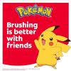 Colgate Kids Bluey Toothbrush and Kids Toothpaste Gift Set, Includes Bluey-Themed Battery Toothbrush, 2 Bubblegum Flavored Fluoride Toothpastes, and 2 Manual Toothbrushes(Pokemon)
