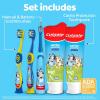 Colgate Kids Bluey Toothbrush and Kids Toothpaste Gift Set, Includes Bluey-Themed Battery Toothbrush, 2 Bubblegum Flavored Fluoride Toothpastes, and 2 Manual Toothbrushes(Bluey)