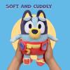 Dress & Play Baby Bingo Bluey Plush, Button, Zip, Buckle and Tie, Learn to Dress Dolls for Toddlers Ages 3+, Fine Motor Skills Baby Zipper Toy(Dress & Play Baby Bluey)