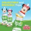 good2grow Apple Juice – 100% Juice Drinks for Kids, Fruit Juice No Sugar Added, 6 Fl Oz Juice Bottles with Spill-Proof Bluey Character Tops (3 Pack)(Minnie Mouse)
