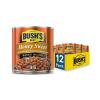 BUSH’S BEST 15.8 oz Canned Bluey Original Baked Beans, Source of Plant Based Protein and Fiber, Low Fat, Gluten Free, (Bluey), (Pack of 12)(Honey Sweet)