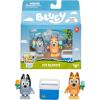 Bluey Baby Race Toy Figurines Pack of 2, Articulated Character Toys with Chilli, and Baby in Cradle Accessory, Small Action Figures Ages 3+(Ice Block)