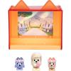 Bluey Fuzzies Episode Pack: Baby Race. with 3 Specially Flocked Collectible Mini-Figures (Incl. 1 Exclusive), Display Case, Foil Trading Card, and Collector’s Guide. 50 Mini-Figures to Collect!(The Sign)