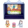 Bluey Fuzzies Episode Pack: Baby Race. with 3 Specially Flocked Collectible Mini-Figures (Incl. 1 Exclusive), Display Case, Foil Trading Card, and Collector’s Guide. 50 Mini-Figures to Collect!(Grannies)