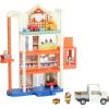 Bluey and Bingo Supermarket Playset with Escalator, Pretend Play Toys for Toddlers, Sounds and 15 Pieces, Bluey Grocery Store Playset(2 – Shopping Center)