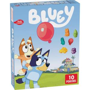 Bluey Fruit Flavored Snacks, Treat Pouches, Gluten Free Snack, Value Pack, 22 Ct, 17.6 oz(Assorted Fruit)