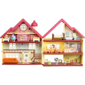 Bluey House Playset for Kids, XL Ultimate Interactive Lights and Sounds Playhouse Toys, Includes Dance Floor, Dollhouse, Toy Set Ages 3+, Amazon Exclusive
