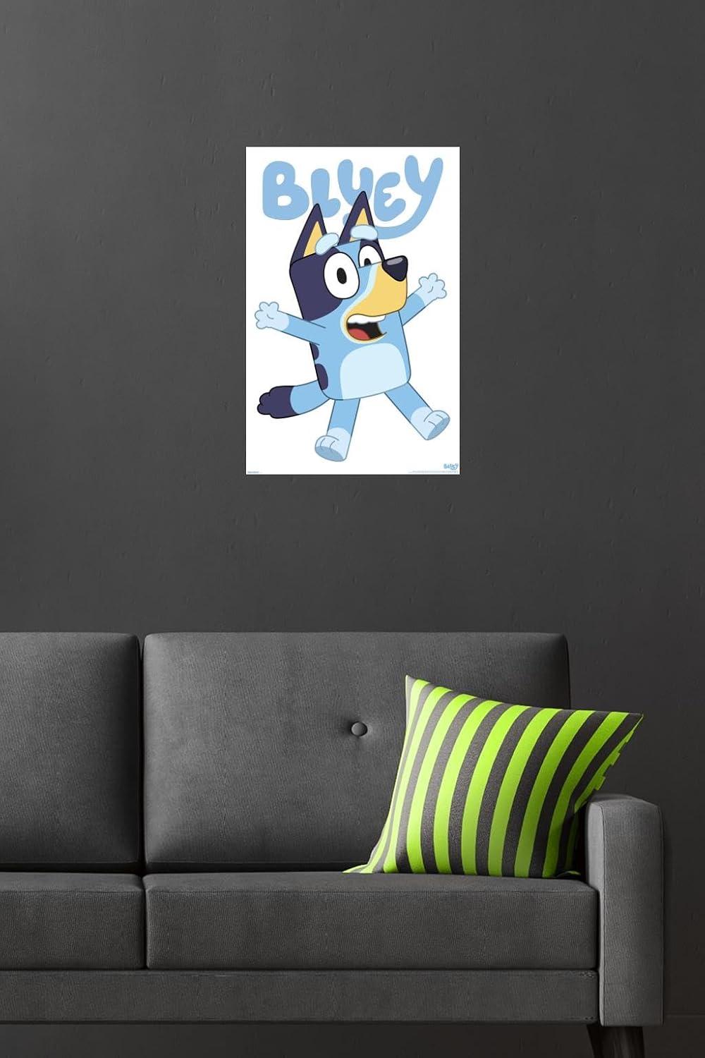 imageBluey Bluey Feature Series Wall Poster 19L x 13W Premium Unframed VersionPremium Unframed Version