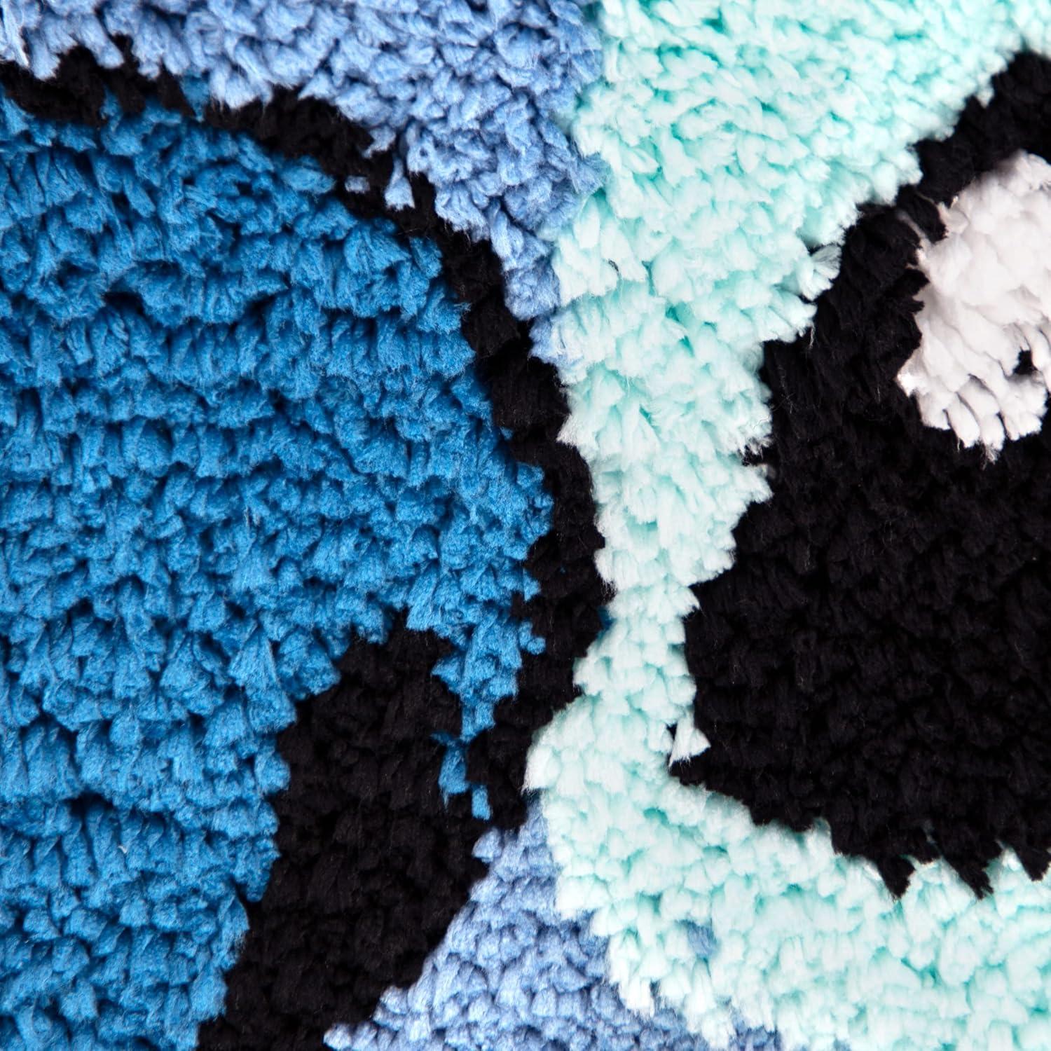 imageJay Franco Bluey Kids Bath Rug Soft NonSlip Machine Washable Blue Bathroom Mat 20 x 30Teal Lilo Stitch