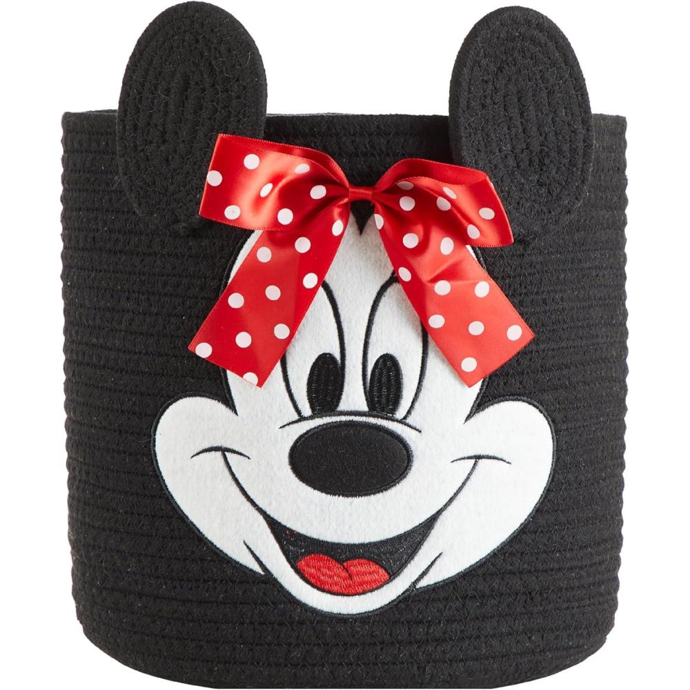 imageBluey Figural Rope Storage Basket10 H x 10 W Decorative and Functional Organizer for Kids Room or NurseryMinnie Mouse