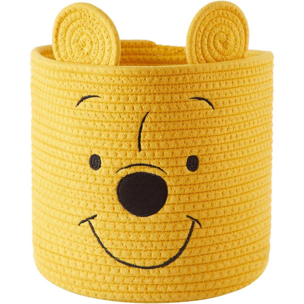 imageBluey Figural Rope Storage Basket10 H x 10 W Decorative and Functional Organizer for Kids Room or NurseryWinnie the Pooh