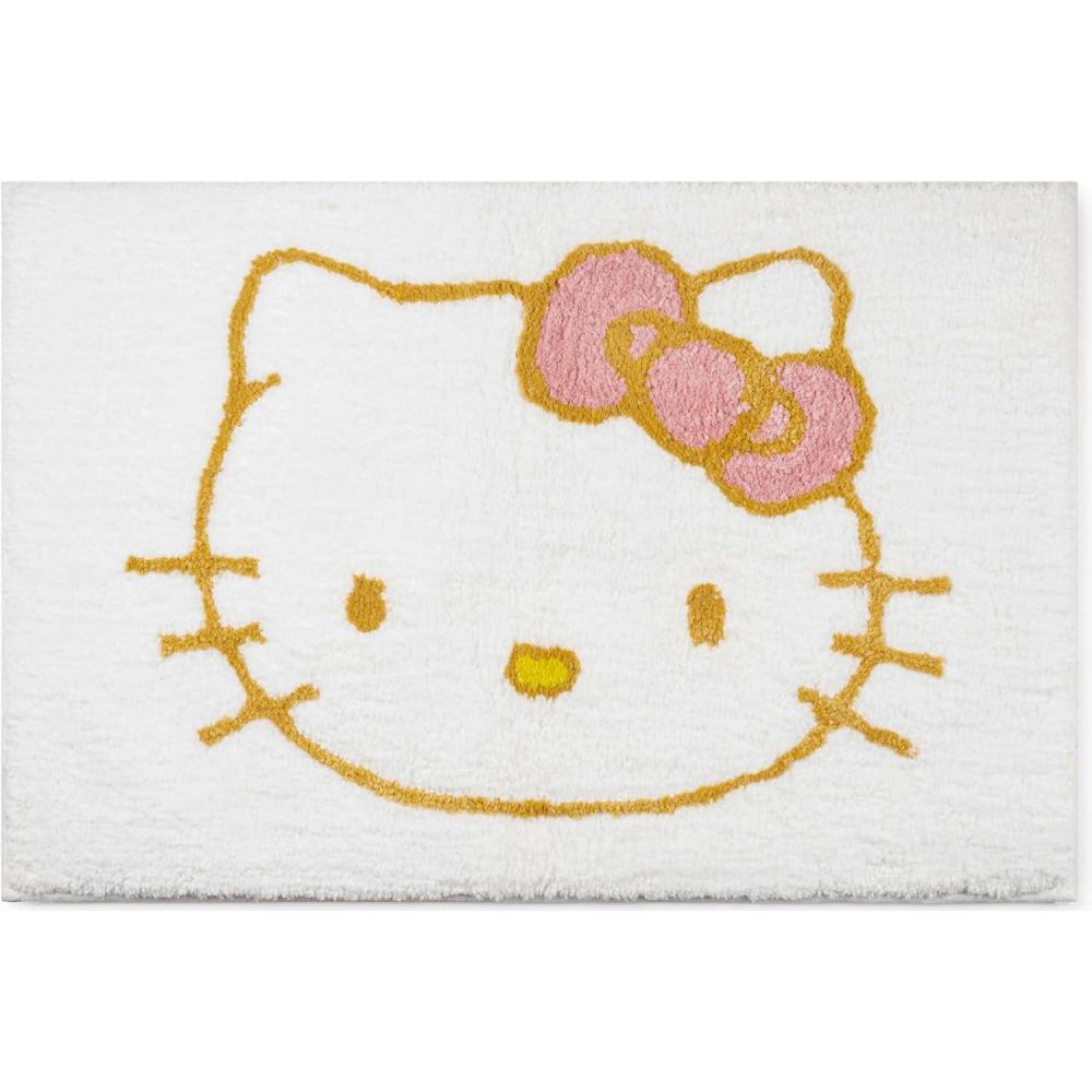 imageJay Franco Bluey Kids Bath Rug Soft NonSlip Machine Washable Blue Bathroom Mat 20 x 30White Hello Kitty