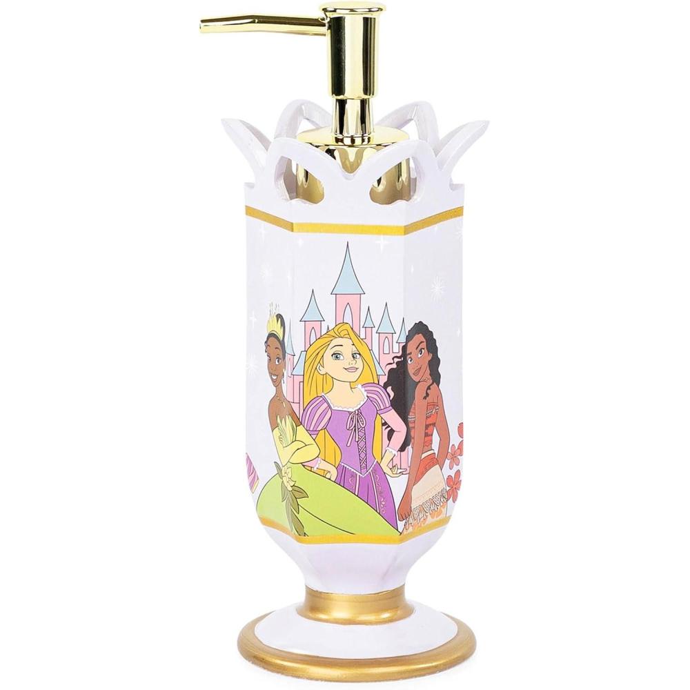 imageJay Franco Bluey Soap Dispenser  Blue Kids Bathroom Accessory  Resin Lotion PumpMulti  Princess